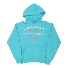  Vintage Kellogg Bruins College Champion Hoodie - Small Blue Cotton hoodie Champion   