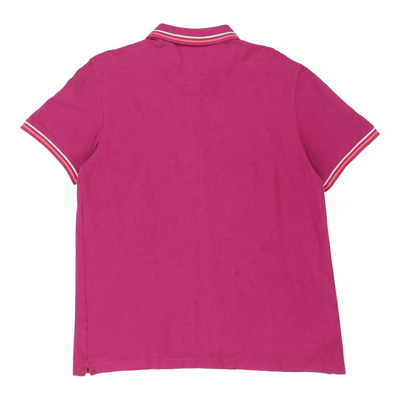Vintage Lotto Polo Shirt - XL Pink Cotton polo shirt Lotto   