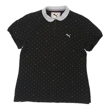  Vintage Puma Polo Shirt - XL Black Cotton polo shirt Puma   