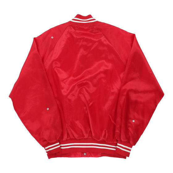 Vintage Wear Guard Baseball Jacket - XL Red Polyester baseball jacket Wear Guard   