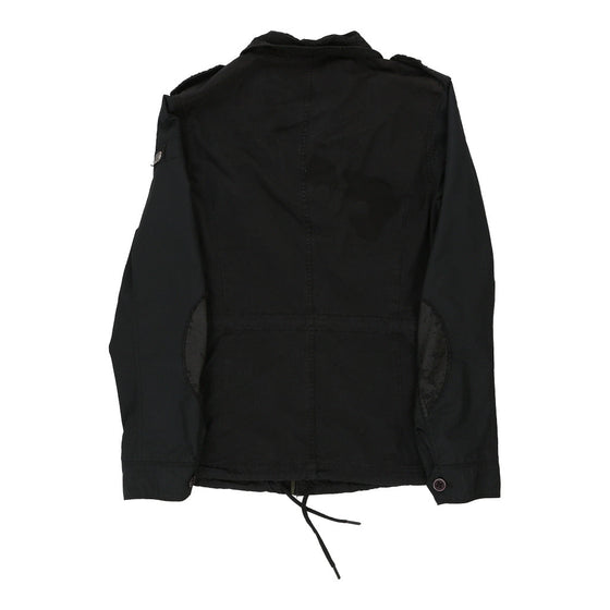 Diesel Jacket - Large Black Polyester jacket Diesel   