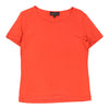 Vintage Les Copains T-Shirt - Large Orange Polyester t-shirt Les Copains   