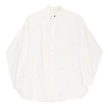 Vintage Ferre Jeans Shirt - Medium White Cotton shirt Ferre Jeans   