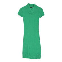  Vintage Blumarine Jumper Dress - XS Green Wool jumper dress Blumarine   