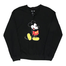  Vintage Mickey Mouse Disney Fleece - XS Black Polyester fleece Disney   