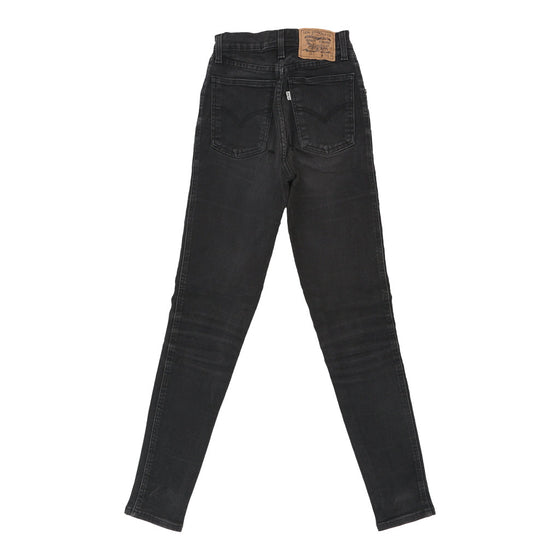 Vintage Levis High Waisted Jeans - 22W UK 4 Black Cotton jeans Levis   