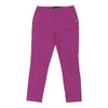 Vintage Cavalli Trousers - 32W UK 10 Purple Cotton trousers Cavalli   