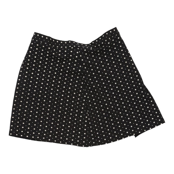 Vintage Unbranded Skirt - XS UK 6 Black Cotton skirt Unbranded   