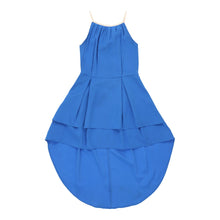  Vintage Unbranded A-Line Dress - Medium Blue Polyester a-line dress Unbranded   