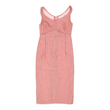  Vintage Unbranded Sheath Dress - Small Pink Polyester sheath dress Unbranded   