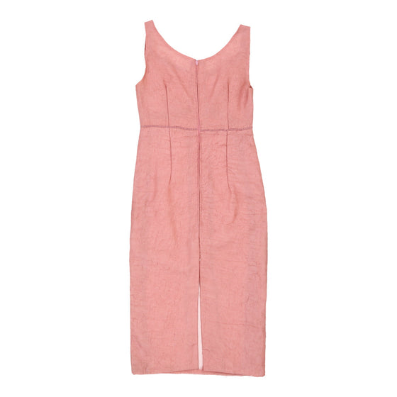 Vintage Unbranded Sheath Dress - Small Pink Polyester sheath dress Unbranded   