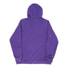 Vintage Dukes University Under Armour Hoodie - Medium Purple Cotton hoodie Under Armour   