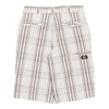 Dickies Checked Shorts - 31W 13L Cream Cotton Blend shorts Dickies   