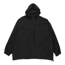  Vintage Unbranded Waterproof Jacket - 2XL Black Polyester waterproof jacket Unbranded   