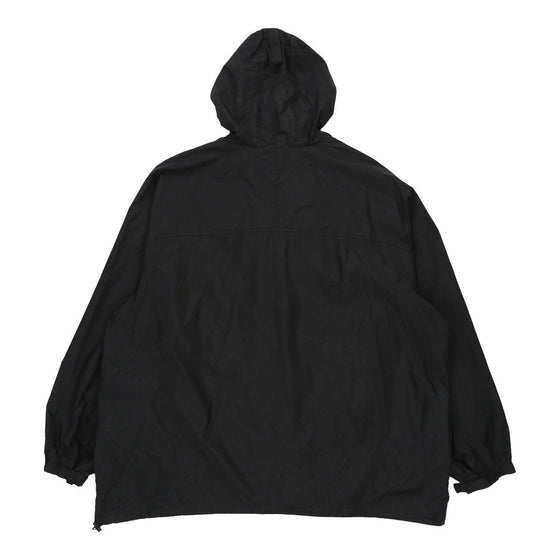 Vintage Unbranded Waterproof Jacket - 2XL Black Polyester waterproof jacket Unbranded   