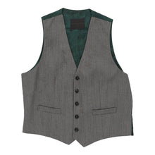  Vintage Richmond Waistcoat - XL Grey Cotton waistcoat Richmond   