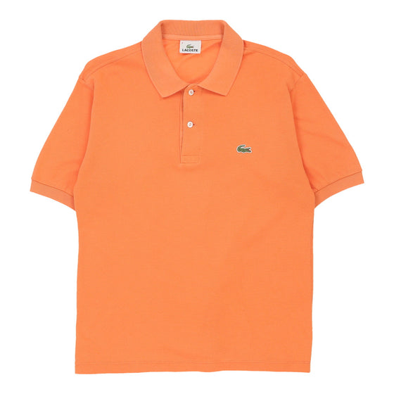 Vintage Lacoste Polo Shirt - Medium Orange Cotton polo shirt Lacoste   