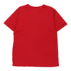 Baseball Adidas T-Shirt - Large Red Cotton t-shirt Adidas   