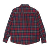 J. Hart & Bros Checked Check Shirt - Large Red Cotton check shirt J. Hart & Bros   