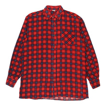  Unbranded Flannel Shirt - XL Red Cotton flannel shirt Unbranded   