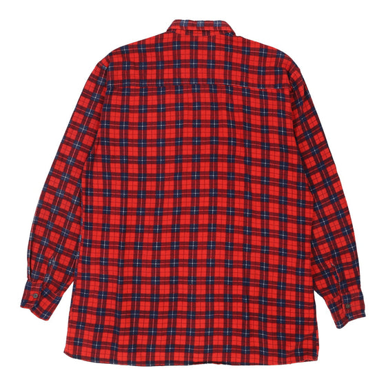 Unbranded Flannel Shirt - XL Red Cotton flannel shirt Unbranded   