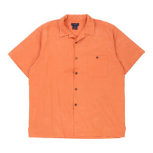  Gordon Clothing Co. Hawaiian Shirt - Large Orange Cotton Blend hawaiian shirt Gordon Clothing Co.   