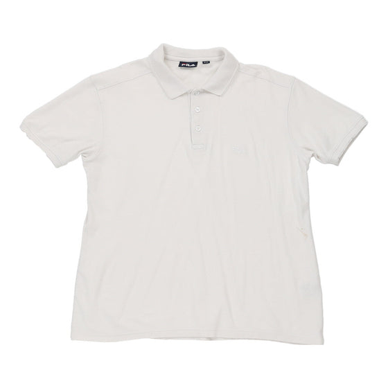Vintage Lotto Polo Shirt - Small White Cotton polo shirt Lotto   