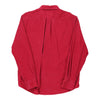 Vintage Lands End Cord Shirt - Large Red Cotton cord shirt Lands End   