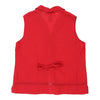 Vintage Sag Harbor Blouse - Large Red Linen Blend blouse Sag Harbor   