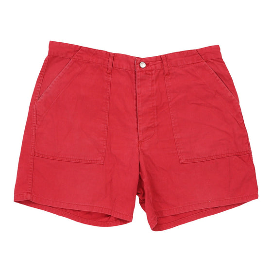 Vintage Cotton Belt Shorts - 38W 7L Red Cotton shorts Cotton Belt   
