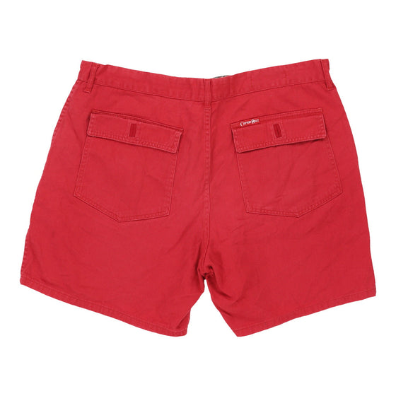 Vintage Cotton Belt Shorts - 38W 7L Red Cotton shorts Cotton Belt   