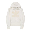 Adidas Hoodie - XS White Cotton Blend hoodie Adidas   