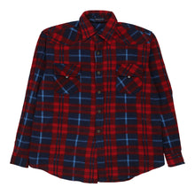  Zhonglui Checked Flannel Shirt - 2XL Red Polyester flannel shirt Zhonglui   