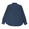 Ascot Sport Checked Check Shirt - Medium Blue Cotton check shirt Ascot Sport   