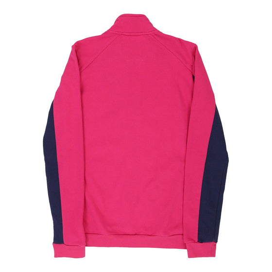 Asics Track Jacket - Medium Pink Polyester track jacket Asics   