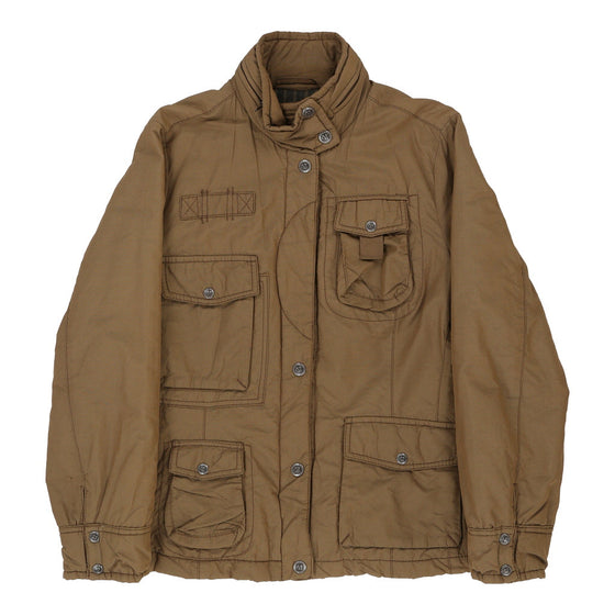 Marlboro Classics Jacket - Medium Brown Polyester jacket Marlboro Classics   