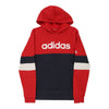 Adidas Spellout Hoodie - Small Red Cotton hoodie Adidas   