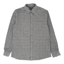  Marc Anthony Slim Fit Check Shirt - Large Grey Cotton check shirt Marc Anthony   