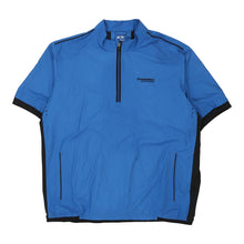  Firestone Country Club Adidas 1/4 Zip - XL Blue Polyester 1/4 zip Adidas   