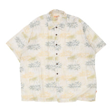 SIDEOUT Mens Hawaiian Shirt - XL Rayon White hawaiian shirt Sideout   