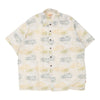 SIDEOUT Mens Hawaiian Shirt - XL Rayon White hawaiian shirt Sideout   