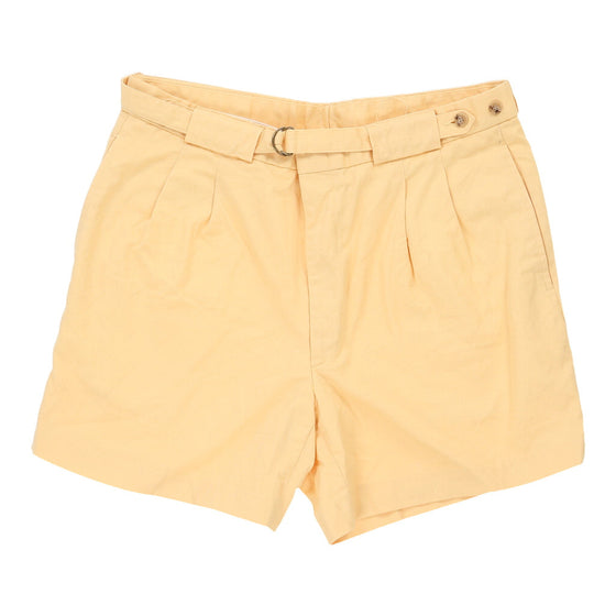 Vintage Gant Shorts - 34W UK 16 Yellow Cotton shorts Gant   