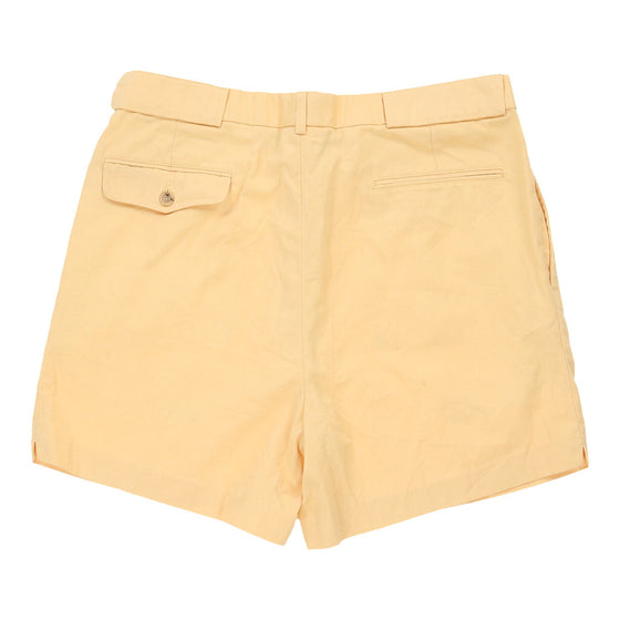 Vintage Gant Shorts - 34W UK 16 Yellow Cotton shorts Gant   