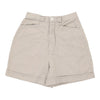 Vintage Basic Editions Shorts - 26W UK 8 Beige Cotton shorts Basic Editions   