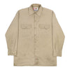 Vintage Dickies Shirt - Medium Beige Cotton shirt Dickies   
