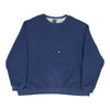 Vintage Starter Sweatshirt - 2XL Blue Cotton sweatshirt Starter   