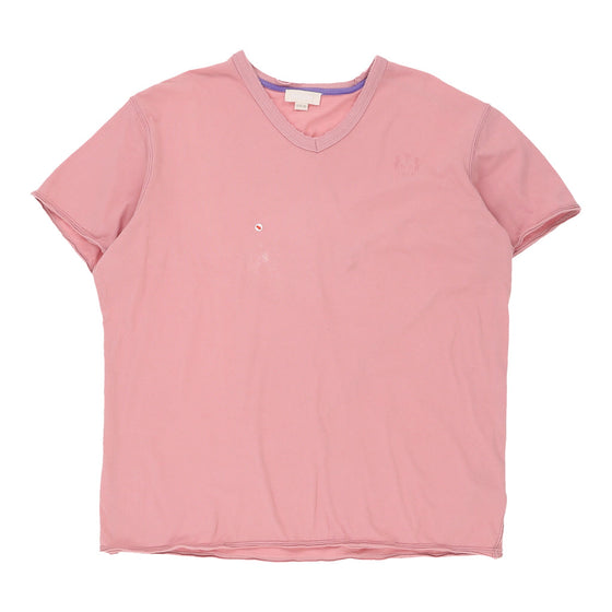 DIESEL Womens T-Shirt - XL Cotton Pink t-shirt Diesel   