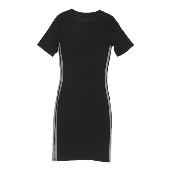 H&M Womens Bodycon Dress - XS Polyester Black bodycon dress H&M   