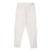 Vintage Calvin Klein High Waisted Trousers - 32W UK 14 White Cotton trousers Calvin Klein   