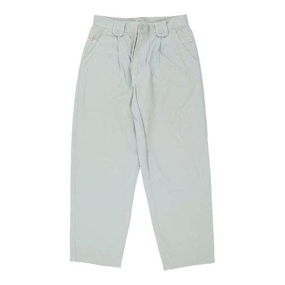 Vintage Mash Trousers - 32W UK 12 Grey Cotton trousers MASH   